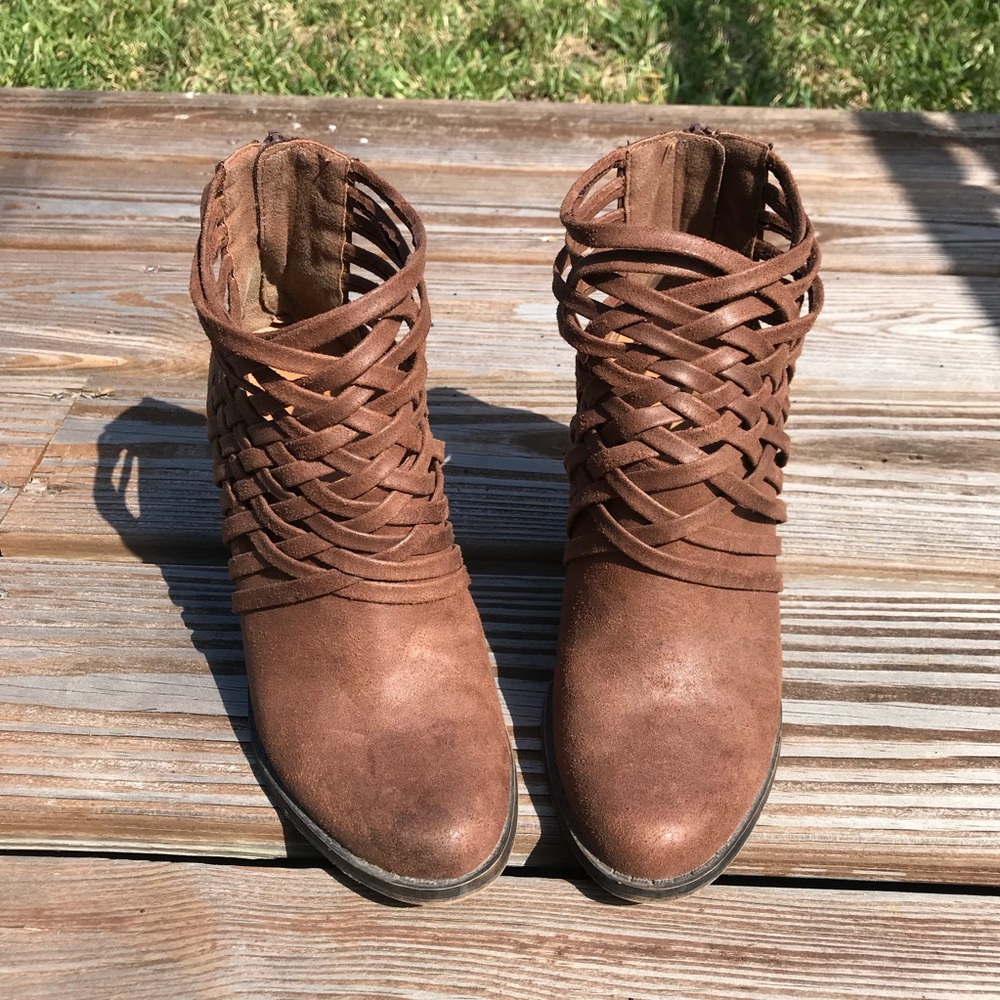 Boho ankle boots